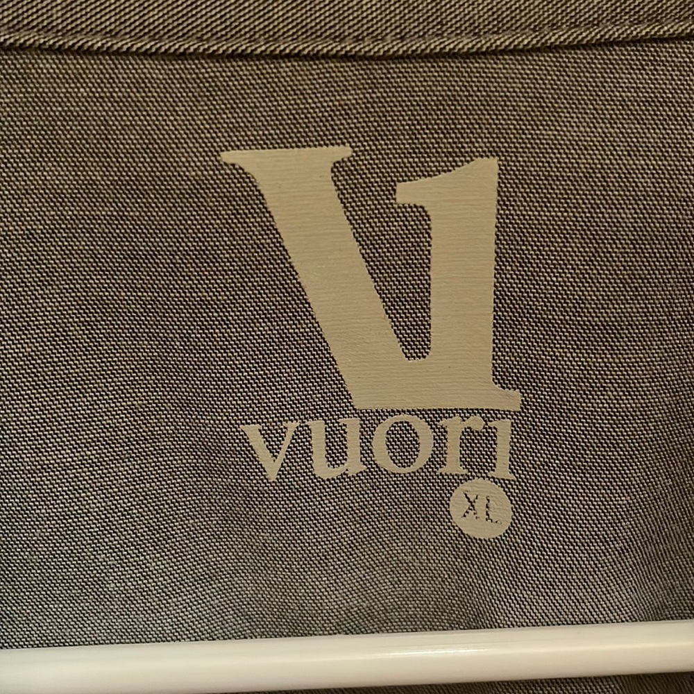 Mens Viori Gray XL button down